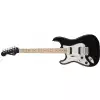 Fender Contemporary Stratocaster Hh Left-Handed, Maple Fingerboard, Black Metallic