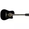 Fender Fa-125ce Dreadnought Black