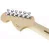 Fender Deluxe Stratocaster Maple Fingerboard, Sapphire Blue Transparent