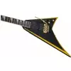 Jackson X Series Rhoads Rrx24, Rosewood Fingerboard, Black With Yellow Bevels