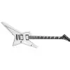 Jackson Js Series Signature Gus G. Star Js32, Rosewood Fingerboard, Satin White With Black Pinstripes