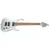 Jackson Usa Signature Misha Mansoor Juggernaut Ht7, Caramelized Flame Maple Fingerboard, Satin Silver