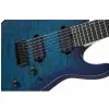 Jackson Pro Series Dinky Dk7q Ht, Ebony Fingerboard, Chlorine Burst