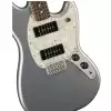 Fender Mustang 90, Pau Ferro Fingerboard, Silver