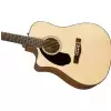 Fender Cd-60sce Left-Hand, Natural