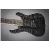 Jackson Js Series Dinky Arch Top Js32-8q Dka Ht, Rosewood Fingerboard, Transparent Black