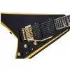Jackson X Series Rhoads Rrx24, Rosewood Fingerboard, Black With Yellow Bevels