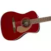 Fender Malibu Player, Walnut Fingerboard, Candy Apple Red
