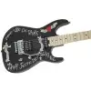 Charvel Warren Demartini Usa Signature Frenchie, Maple Fingerboard, Gloss Black With Frenchie Graphic