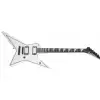 Jackson Js Series Signature Gus G. Star Js32, Rosewood Fingerboard, Satin White With Black Pinstripes