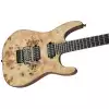 Jackson Pro Series Soloist Sl2p Mah, Mahogany Body With Poplar Burl Top, Ebony Fingerboard, Desert Sand