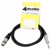 4Audio MIC2022 PRO 1,5m XLR-F -TS