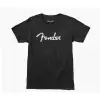 Fender Spaghetti Logo T-Shirt, Black, M