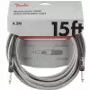 Fender Professional Series Instrument Cable 15′ White Tweed