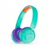 JBL JR300BT, bluetooth turkusowe słuchawki nauszne dla dzieci