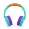 JBL JR300BT, bluetooth turkusowe słuchawki nauszne dla dzieci