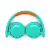 JBL JR300BT, bluetooth turkusowe słuchawki nauszne dla dzieci