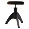 Akmuz adjustable seat round, brown