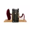 Fender Bass Body Bookends, Red