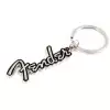 Fender Logo Key Chain Silver/Black Fender Logo Key Chain Silver/Black