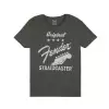 Fender Original Stratocaster Men′s Tee, Gray, Medium