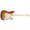 Fender American Deluxe Ash Stratocaster MN Aged Cherry Sunburst