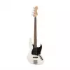 Fender Deluxe Active Jazz Bass Pau Ferro Fingerboard, Olympic White
