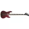 Jackson X Series Concert Bass Cbxnt Iv, Rosewood Fingerboard, Transparent Red