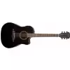 Fender F-1020sce Dreadnought Cutaway, Black