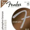 Fender Phosphor Bronze Acoustic Guitar Strings, Ball End, 60l Fender Phosphor Bronze Acoustic Guitar Strings, Ball End, 60l
