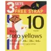Rotosound R-10 Roto Yellows
