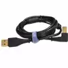 DJ TECHTOOLS Chroma Cable kabel USB 1.5m łamany (czarny)