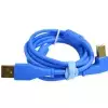 DJ TECHTOOLS Chroma Cable kabel USB 1.5m łamany (niebieski)