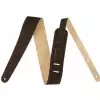 Fender 2″ Rvrs Suede Strap - Brn/Tan