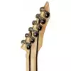 BC Rich Shredzilla Extreme Hipshot Bridge Cyan Blue Burl