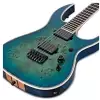 BC Rich Shredzilla Extreme Hipshot Bridge Cyan Blue Burl