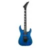 Jackson JS32Q DKA Arch Top Amaranth Fingerboard Transparent Blue