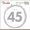 Fender 8250 Bass Strings, Nickel Plated Steel Taper Wound, Long Scale, 8250-5m .045-.130 Gauges