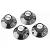 Fender 72 Telecaster Custom Knobs, Black