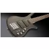 RockBass Corvette Multiscale, 5-String Solid Black Satin