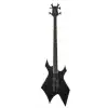 BC Rich Chris Kael Signature Warlock Bass Satin Black