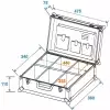 Roadinger Universal Tool Case