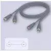 Procab REF800 2xRCA -> 2xRCA 1m Procab REF800 2xRCA -> 2xRCA 1m