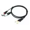 Procab REF708 2xXLRm-2xjack 1,5m