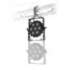Flash LED PAR 64 SLIM 7x10W RGBW 15st