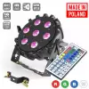 Flash LED PAR SLIM 7x10W RGBW 15° IR 
