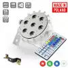 Flash Pro Led Par Slim 7x10w Rgbw 4in1 25° White Housing Ir Mk2 Flash Pro Led Par Slim 7x10w Rgbw 4in1 25° White Housing Ir Mk2