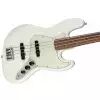 Fender Player Jazz Bass Fretless Pau Ferro Fingerboard Polar White