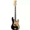 Fender Squier 40th Anniversary Precision Bass Gold Edition Black
