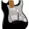 Fender Squier Contemporary Stratocaster Silver Anodized Pickguard Black